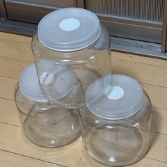 硬質クリアボトル 2300ml 穴あけ加工済み【中古・使用済】1個240円の画像