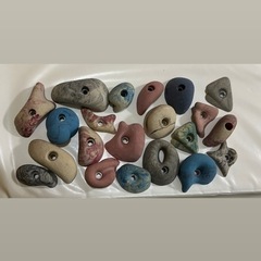 中古クライミングホールド73個の画像