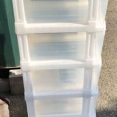 JM20350K) 5段カラーボックス＜幅：約34cm 高さ：約103cm 奥行：約43cm＞中古品【取りに来られる方限定】　 の画像