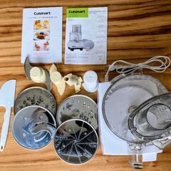 🍓 Cuisinart フードプロセッサー 付属品多数                の画像