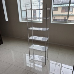 スチールラック　ホワイトの画像