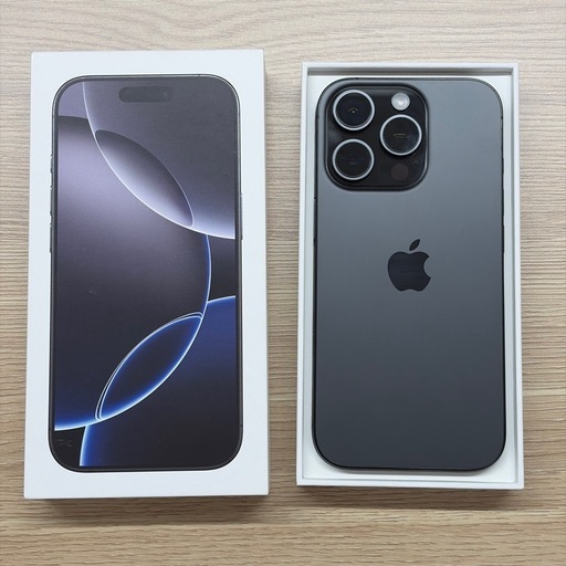 iPhone 16 Pro ブラックチタニウム 1TB1TB