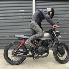 【ST250ベース】大人のカスタムスクランブラー／こだわり仕上げ／現車確認歓迎の画像