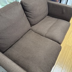 2人掛け　ソファの画像