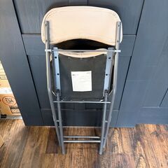 ニトリ 折りたたみチェア バーミーズ モカの画像