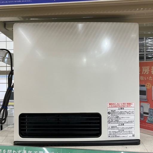 「安心の6ヶ月保証付。【Rinnai LPガスファンヒーター SRC-365E 2021年製　程度B 4.07kw PSCマーク有り】取りに来れる方限定。」