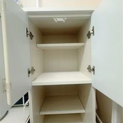 ホワイトラック　棚　隙間収納の画像