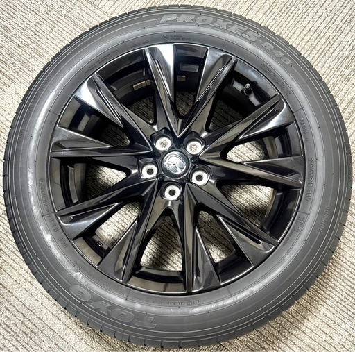 マツダ CX8純正 19インチ グロスブラック塗225/55R19、CX5等