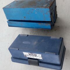 🍓 持ち運び用箱仕切り付き＋②工具箱道具箱／２種類の画像