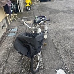 本日限定ブリジストン電動アシスト自転車16いんちインチの画像