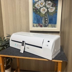 💥激安💥❗️配送•設置🉑❗️♻️処分撤去♻️2021年製　iris ohyama ルームエアコン　10畳〜12畳用　IHF-2805G 室外機ありの画像