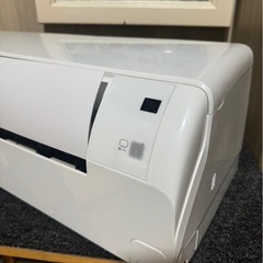 💥激安💥❗️配送•設置🉑❗️♻️処分撤去♻️2021年製　iris ohyama ルームエアコン　10畳〜12畳用　IHF-2805G 室外機ありの画像