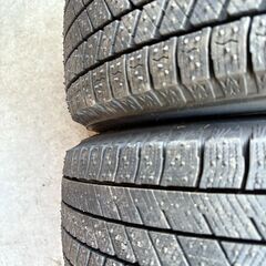 【ほぼ新品】ブリヂストン ブリザックVRX3 185/60R15 ホンダフィット用AW付き 2024年製 スタッドレスタイヤ4本セットの画像