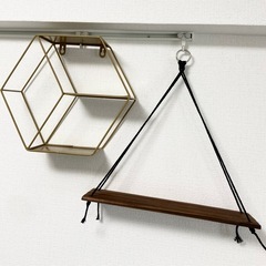 ウォールシェルフ 2個セットの画像