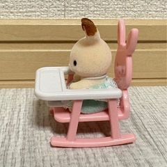 ♻️近日大掃除処分 シルバニアファミリー 赤ちゃん＆ベビーチェア❁¨̮の画像