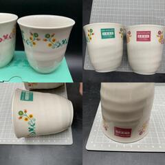 P477　未使用保管品　ディズニー ペア湯呑み 夫婦湯吞　第一生命ノベルティ　非売品の画像