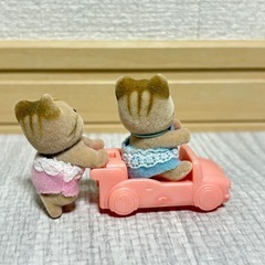 シルバニアファミリー シマネコのふたごちゃん❁¨̮の画像