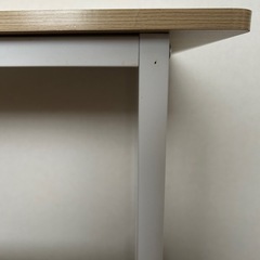 シンプルワークデスク 平机 机 学習デスクの画像