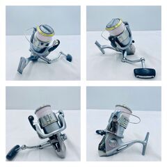 【‼️✨大幅値下げ✨‼️】🎣スピニングリール 4台セット ジャンク現状品の画像