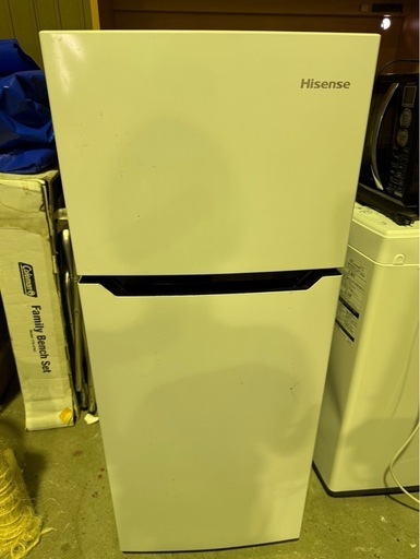 ✅Hisense2ドア冷凍冷蔵庫✅ ✅HR-B1201✅送料設置無料 ハイセンス ハイセンスHisense 2ドア冷凍冷蔵庫120L 2018年製 HR-B1201