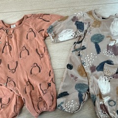 【お話中】子供服　スリーパー　帽子　まとめ売り　50〜70の画像