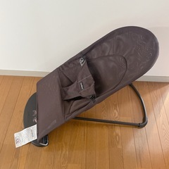 【美品】BabyBjornバウンサー ブラウン 通気性◯メッシュ 重宝 ベビー用品　　　の画像