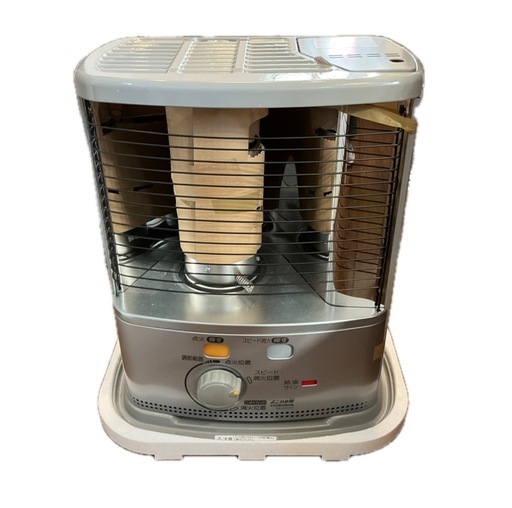 CORONA（コロナ）自然通気形開放式石油ストーブ SX-2412Y-S（シルバー）