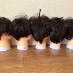 カットウィッグ、マネキンの画像