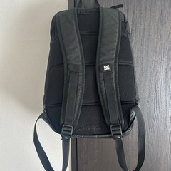 【中古品】スケートボードブランド　DC バックパック　ブラックの画像