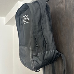 【中古品】スケートボードブランド　DC バックパック　ブラックの画像