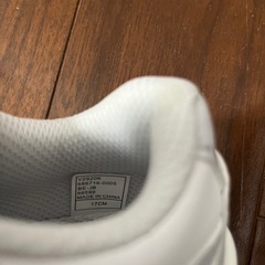 VANS 白スニーカー　17.0㎝の画像