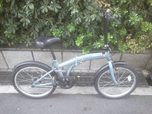 整備済み中古自転車 20インチ 税別￥17.800- フレームにカゴ 外装6段