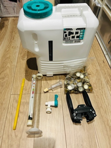 手作りビールキット（中瓶付）※比重計あり