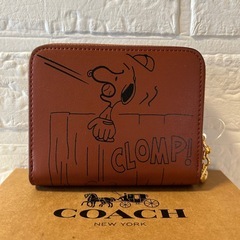COACH 二つ折り財布 新品未使用の画像