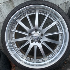 WALD21インチ アルミ、タイヤセットの画像