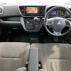 EKスペース 27年 車検9年10月 両側電動 ターボ アラモニ 衝突軽減 ナビ BTの画像