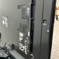 【動作良好】Panasonic パナソニック 液晶テレビ TH-L37C5 37V型 リモコンなし 本体操作OK HDMI端子付き 地デジ視聴確認済みの画像