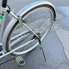 BITTER シティーサイクル 27インチ シルバーの画像