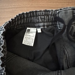GU カーゴワイドデニムSの画像