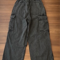 GU カーゴワイドデニムSの画像