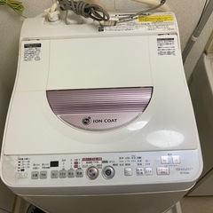 シャープ洗濯乾燥機の画像