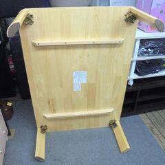 折りたたみ ローテーブル 幅105 奥行75 高さ32.5cm 木製 センターテーブル 家具 座卓 札幌市 白石区 東札幌の画像