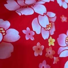 ゆかた　女子　120cm  中古　美品　値下げしましたの画像