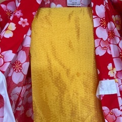 ゆかた　女子　120cm  中古　美品　値下げしましたの画像