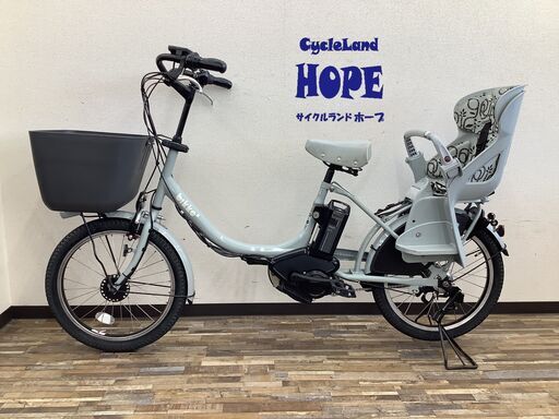 整備済☆送料込！ブリヂストン ビッケ モブ e 20インチ 電動アシスト中古車 ブリヂストン bikke MOB e ビッケ モブ イー グリーン 20インチ