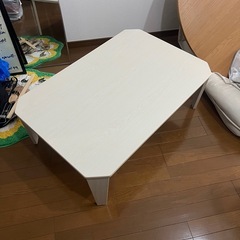 ニトリ　折りたたみ式ローテーブル　の画像