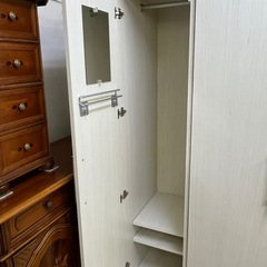 激安販売!! サンウッディ ワードローブ 洋服ダンス クローゼット 木製家具