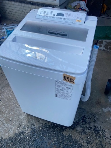 NO B582?福岡市内配送設置無料✨?2019年式 8.0kg パナソニック 洗濯機 NA-F8AE6