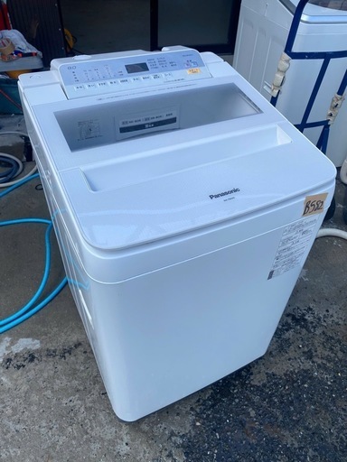 NO B582?福岡市内配送設置無料✨?2019年式 8.0kg パナソニック 洗濯機 NA-F8AE6
