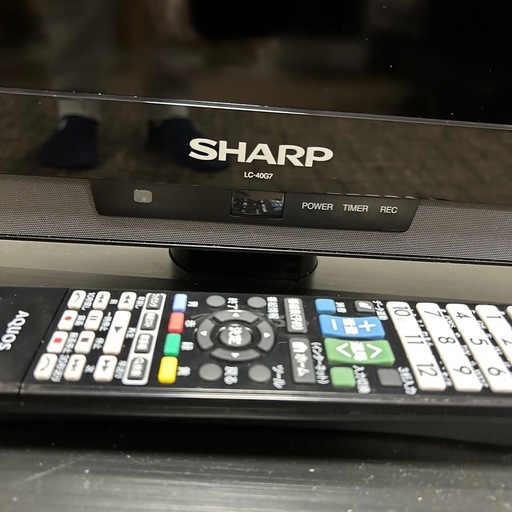 動作良好】SHARP AQUOS LC-40G7 40V型 液晶テレビ 2012年製 フルHD